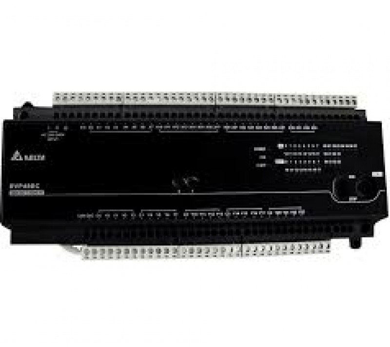 DVP48EC00R3 Контроллер: 28DI/20DO (Relay), 100~240 AC Power, 2 COM: RS232 & RS485 